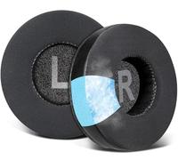 SOULWIT 70mm Cooling Gel Earpads Replacement for JBL Tune 450BT (T450BT)/Tune 460BT(T460BT)/Tune 500BT (T500BT)/Tune 510BT/Tune 520BT, Ear Pads Cushions for JR 300BT/JR300/JR 310BT/JR310/E40BT - Black