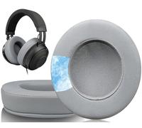 SOULWIT Cooling Earpads for Razer Kraken 2019/Nari - Grey | for Kraken(2019/X/V3 X/Tournament/Ultimate/Kitty), Nari(2018/Essential/Ultimate) Headphones