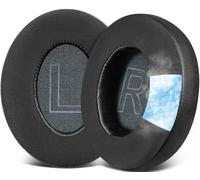 SOULWIT Cooling Gel Ear Pads Cushions Replacement for Anker Soundcore Life 2 (Not fit Life 2 Neo)/Q20/Q20+/Q20BT Headphones, Ear Pads with High-Density Noise Isolation Foam - Black