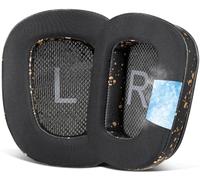 SOULWIT Cooling-Gel Ear Pads Cushions Replacement for Logitech G35 G930 G933 G933S G935 G633 G633S G635 G533 G430 G431 G432 G433 Headset, Earpads for G332 G230 G231 G233 Headphones - Black Gold