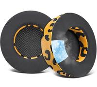SOULWIT Cooling Gel Ear Pads Replacement for Corsair Virtuoso RGB Wireless XT SE Gaming Headset, Earpads Cushions with High-Density Noise Isolation Foam, Added Thickness - Tiger Stripes