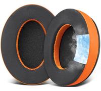SOULWIT Cooling Gel Earpads for HyperX Cloud 2/3/1/Alpha/Flight/Stinger/Stinger2/Core/Pro, CloudX Stinger/Flight Series Headset - Orange