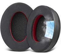 SOULWIT Cooling Gel Earpads for HyperX Cloud 2/3/1/Alpha/Flight/Stinger/Stinger2/Core/Pro, CloudX Stinger/Flight Series Headset - Black