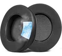 SOULWIT Cooling Gel Earpads Replacement for EKSA E1000/E1000 V2 USB Gaming Headset, Ear Pads Cushions with Ice Silk Fabric, High-Density Foam - Black