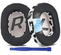 SOULWIT Cooling Gel Earpads Replacement for Plantronics BackBeat Pro 2, Voyager 8200 UC Headphones, Ear Pads Cushions with High-Density Noise Isolation Foam (Snow Leopard)