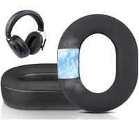 SOULWIT Cooling Gel Earpads Replacement for Razer BlackShark V3/BlackShark V3 X HyperSpeed Wireless Gaming Headsets, Ear Pads Cushions with Ice Silk Fabric, High-Density Memory Foam - Black