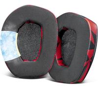 SOULWIT Cooling-Gel Earpads Replacement for Sennheiser RS165/TR165/RS175/TR175/RS185/TR185/RS195/TR195(RS/TR 165 175 185 195 RF), Ear Pads Cushions for HDR165/HDR175/HDR185/HDR195 - Red Storm