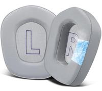 SOULWIT Cooling Gel Professional Earpads Replacement for Logitech G733 G335 G535 Lightspeed Wireless Gaming Headset, Ear Pads Cushions with Comfort Noise Isolation Foam - Grey