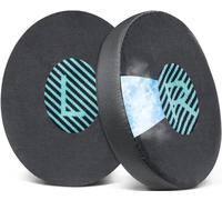 SOULWIT Cooling-Gel Replacement Ear Pads Cushions for Bose On-Ear 2 (OE2 & OE2i)/ SoundLink/SoundTrue On-Ear Headphones, Earpads with High-Density Noise Isolation Foam - Black