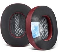 SOULWIT Cooling Gel Replacement Ear Pads for JBL E65BTNC/Live 650BTNC/Live 770NC/Live 660NC/Duet NC Over-Ear Headphones, Earpads Cushions with Noise Isolation Foam - Burgundy