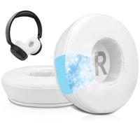 SOULWIT Cooling-Gel Replacement Earpads for Anker Soundcore H30i Wireless On-Ear Headphones, Ear Pads Cushions with Noise Isolation Foam - White