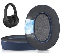 SOULWIT Cooling Gel Replacement Earpads for Sony WH-XB900N/WH-CH710N/WH-CH720N/WH-RF400/MDR-RF895RK Headphones, Ear Pads Cushions with High Density Foam - Blue