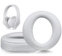 SOULWIT Ear Pads Cushions for Sony New Gold Wireless Playstation PS4 Headset, Replacement Earpads for 2018 Version, Headphone Model CUHYA-0080 - Grey