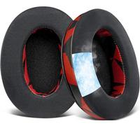SOULWIT Earpads for ATH M50X/M40X, HyperX Cloud 2/3/Alpha, MDR-7506, Arctis 7/9/5/Nova 7/Pro Wired, G Pro X, Sennheiser HD280, Razer Kaira/Barracuda/Kraken Series, Turtle Beach Stealth,Cooling Gel-R S
