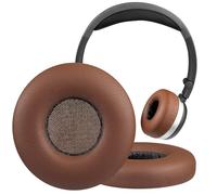 SOULWIT Earpads Replacement for AKG Pro Audio K402/K403/K420/K430/K450/K451/K452/Q460/K480 Headphones, Ear Pads Cushions for K24P/K26P/K412P/K414P/K416P, with High-Density Foam - Coffee