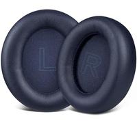 SOULWIT Earpads Replacement for Anker Soundcore Life Q30/Q35 Headphones, Ear Pads Cushions with Softer Protein Leather, Noise Isolation Foam - Blue