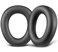 SOULWIT Earpads Replacement for Beyerdynamic AVENTHO 300 Wireless Over-Ear Headphones, Ear Pads Cushions with Soft Protein Leather and High-Density Memory Foam - Black