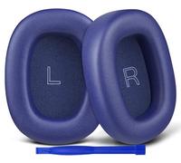 SOULWIT Earpads Replacement for Bowers & Wilkins Px7 S3/Px8 S2 Wireless Headphones, Ear Pads Cushions with Soft Protein Leather and High-Density Memory Foam - Indigo Blue