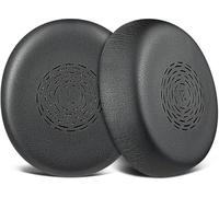 SOULWIT Earpads Replacement for Jabra Evolve2 55/Evolve2 50 Headsets, Ear Pads Cushions with Soft Protein Leather and High-Density Memory Foam - Black
