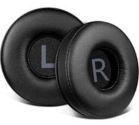 SOULWIT Earpads Replacement for JBL Tune 450BT/Tune 460BT/Tune 500BT/Tune 510BT/Tune 520BT/JR 300BT/JR 310BT/E40BT/Junior 320BT, Ear Pads Cushions with Soft Protein Leather - Black
