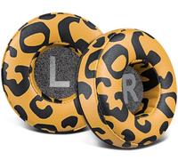 SOULWIT Earpads Replacement for JBL Tune 450BT/Tune 460BT/Tune 500BT/Tune 510BT/Tune 520BT/JR 300BT/JR 310BT/E40BT, Ear Pads Cushions with Soft Protein Leather - Tiger Stripes