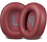 SOULWIT Earpads Replacement for JBL Tune 700BT, 710BT, 720BT, 750BTNC, 760NC, 770NC Wireless Over-Ear Headphones, Ear Pads Cushions with Soft Protein Leather and High-Density Foam - Burgundy