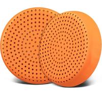 SOULWIT Earpads Replacement for Skullcandy Grind Wired/Wireless Bluetooth On-Ear Headphones, Ear Pads Cushions with Softer Leather, Noise Isolation Foam - Orange