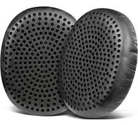 SOULWIT Earpads Replacement for Skullcandy Riff, Riff2 Wired/Wireless On-Ear Headphones, Ear Pads Cushions with Softer Leather, Noise Isolation Foam (Black)