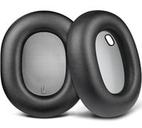 SOULWIT Earpads Replacement for Sonos Ace Wireless Over Ear Headphones, Ear Pads Cushions with Soft Protein Leather, High-Density Foam - Black