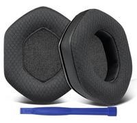 SOULWIT Earpads Replacement for V-Moda Crossfade 1/2/3 Wireless, M-100/M-100 Master, LP2/LP Headphones, Ear Pads Cushions with Durable Mesh Fabric and High-Density Foam - Black