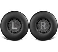 SOULWIT Earpads Replacement for Yamaha HPH-50B Compact Closed-Back Headphones, Ear Pads Cushions with Soft Protein Leather and High-Density Foam, Added Thickness - Black