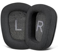 SOULWIT Full Mesh Earpads for Logitech G935/G933/G930/G432/G35 - Black | for G35/G930/G933/G935/G633/G635/G533/G430/G431/G432/G433/G332/G230/G231/G233 Headphones