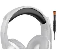 SOULWIT Headband Cover for EKSA E1000 E1000V2 USB Gaming Headsets, Replacement Headstrap Pad Repair Part - Black