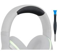 SOULWIT Headband Cover for Razer Kaira/Kaira Pro Wireless, Kaira X Wired Headsets, Replacement Headstrap Pad Repair Part - Black