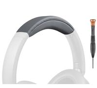 SOULWIT Headband Cover for Sony WH-XB910N Extra BASS Noise Cancelling Headphones (Do Not Fit WH-XB900N), Replacement Headstrap Pad Repair Part - Grey