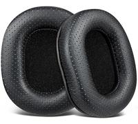 SOULWIT Lambskin Earpads for ATH M50X Headphones - Black | for Audio Technica M50X/M40X/M30X/M20X/MSR7/SX1 Monitor Headphones