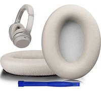 SOULWIT Lambskin Professional Earpads Cushions Replacement for Sony WH-1000XM3 (WH1000XM3) Over-Ear Headphones, Ear Pads with High-Density Noise Isolation Foam, Added Thickness - Brilliant Gold