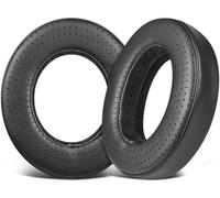 SOULWIT Lambskin Replacement Earpads for Focal Clear/Clear MG/Utopia/Elegia/Elex/Stellia/Celestee/Radiance Headphones, Ear Pads Cushions with High-Density Memory Foam - Black