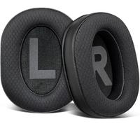 SOULWIT Mesh Earpads for Poly Rig(600 Pro/700/800/900 Max HX) - Black | for Plantronics Rig(600 Pro(HS/HX), 700(HD/HX/HS), 700 Pro(HS/HX), 800(HD/HS/LX), 800 Pro(HD/HX/HS), 900 Max HX)