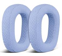 SOULWIT Mesh Fabric Earpads Replacement for Logitech G435 Lightspeed Wireless Gaming Headphones, Ear Pad Cushions with High-Density Foam - Blue