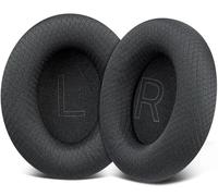 SOULWIT Mesh Fabric Earpads Replacement for Razer Kraken V3/V4, Kraken V3 Pro/V4 Pro Gaming Headset, Ear Pads Cushions with Noise Isolation Foam - Black