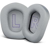 SOULWIT Mesh Fabric Professional Earpads Replacement for Logitech G733 G535 G335 Lightspeed Wireless Gaming Headset, Ear Pads Cushions with Comfort Noise Isolation Foam - Grey