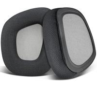 SOULWIT Mesh Fabric Replacement Earpads for Corsair Void/Void v2/Void Pro/Void Elite/Surround Wired & Wireless RGB USB Gaming Headsets, Ear Pads Cushions with Noise Isolation Foam - Black(Grey Mesh)