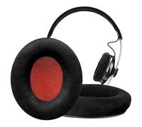 SOULWIT Microfiber Earpads Replacement for Sennheiser Momentum On-Ear, HD1 Headphones - Noise Isolation Ear Pads with High-Density Foam - Black