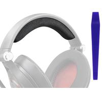 SOULWIT Microfiber Velour Headband Cover for Sennheiser EPOS Game Zero/PC350/PXC350/HD380/HD380 PRO Headphones, Replacement Headstrap Pad Repair Part - Black