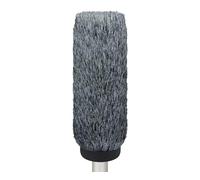 SOULWIT Microphone Furry Windscreen for Rode (RØDE) NTG3 (NTG-3) RF-Bias Shotgun Microphone, Wind Muff Pop Filter Mic Cover - Black