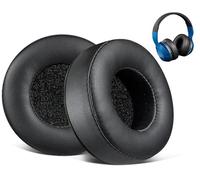 SOULWIT Professional Earpads for Skullcandy Hesh & Hesh 2 Wireless Over-Ear Headphones, Ear Pads Cushions Replacement with Soft Protein Leather, Added Thickness (Black)