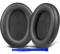 SOULWIT Professional Replacement Ear Pads for Edifier WH700NB, WH700NB Pro Wireless ANC Over-Ear Headphones, Earpads Cushions with Soft Protein Leather, High-Density Noise Isolation Foam - Black