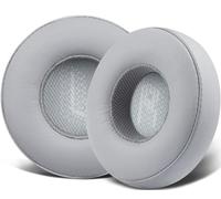 SOULWIT Professional Replacement Ear Pads for JBL E35 E45 E45BT Duet BT Bluetooth Wireless Headphones, Earpads Cushions with Softer Protein Leather, Noise Isolation Foam (Grey)