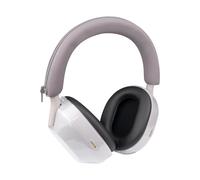 SOULWIT Protective Kit for Sony WH-1000XM5 Headphones, Silicone Headband Cover + TPU Case Cover Protectors, Sweatproof, Washable, Anti-Scratch Accessories for WH1000XM5 - Smoky Pink